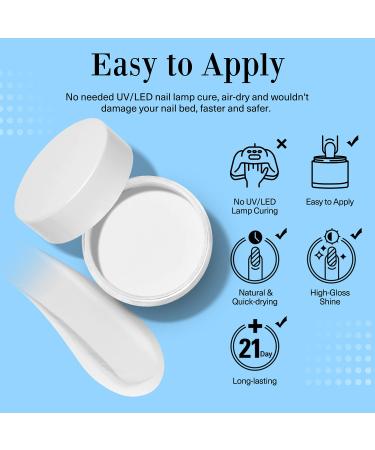 AZUREBEAUTY 2oz White Acrylic Dipping Powder - Long-Lasting, Odor-Free French Manicure Solution | DIY Nail Art Kit | No Lamp Required - Buy Online on GoSupps.com
