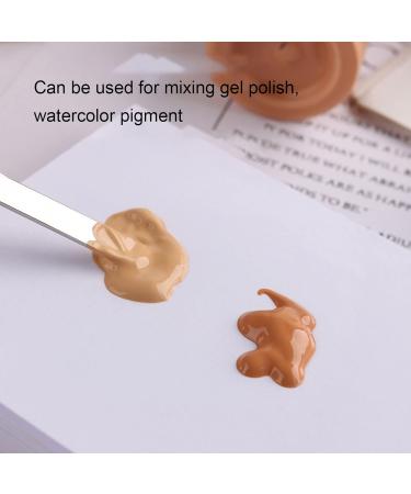 50 Sheets Waterproof Nail Mixing Paper with Brush - Disposable Nail Art Mixing for Polish - Medium Size - Buy Online on GoSupps.com