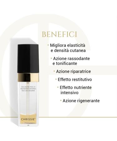  CHRISSIE COSMETICS Chrissie Collagen HY.EG.10 Intense Regenerating Face Neck and D collet 30 ml - Buy Online on GoSupps.com