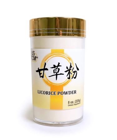 Licorice Powder Glycyrrhiza Powder Gan Cao Powder 120mesh (8oz)