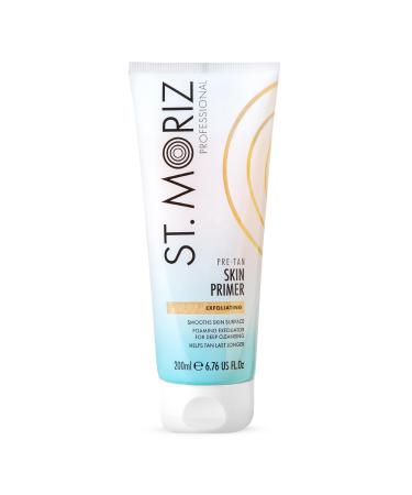 St Moriz Professional Pre-Tan Skin Primer | Exfoliating Body Scrub for Pre Fake Tan Application | Removes Dead Skin Cells & Smooths Skin | Helps Tan Last Longer | Vegan | Cruelty Free | 200ml - Buy Online on GoSupps.com