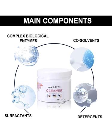 Foam Rust Remover Kitchen All-Purpose Cleaning Powder Multi-Purpose Foam Cleaner Rust Remover Kitchen Cleaner Instant Cleaning Powder Soak to Clean Greasy Dirt (250g) - Buy Online on GoSupps.com