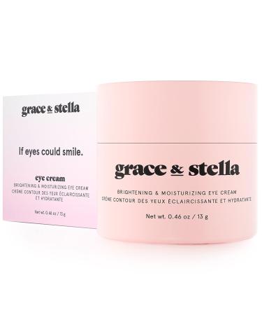 Grace and Stella Vegan Eye Repair Cream for Dark Circles, Bags, and Puffiness - 13g Anti-Aging Solution for Wrinkles (New Formula) - Buy Online on GoSupps.com