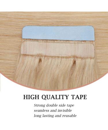 SEGO Tape Extensions Real Hair 14 Inch - 20 Double-Sided Tape Hair Extensions (50g 10 PCs) - Buy Online on GoSupps.com