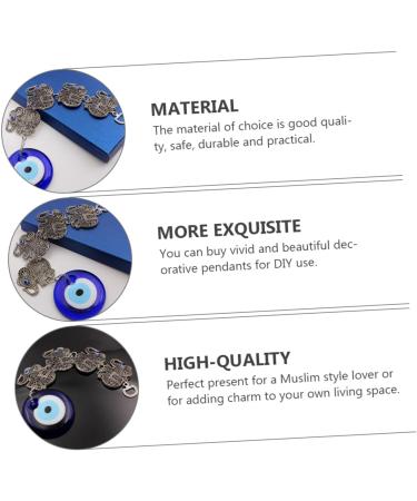 Holibanna Elephant Pendant Ornaments Car Decorations Amulet Wall Hanging Pendant Wall Hanging Crafts Devil Eye - Buy Online on GoSupps.com