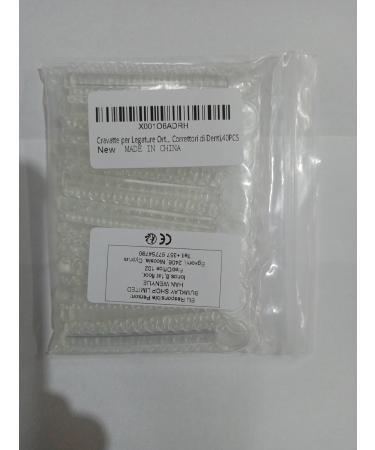 Orthodontic O-Rings & Ties - 40 Transparent Ligature Bonds for Braces | International Shipping - Buy Online on GoSupps.com