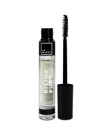 LA MISTT Pack of 2 castor oil bottles for eyelashes and eyebrows 12 ml | Castor oil | Vitamin E