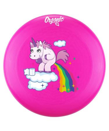 Eurodisc 175g Ultimate Bio-Plastic Frisbee Unicorn Clouds Pink