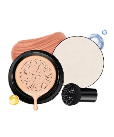 Generisch CC Cream - Full Coverage Foundation - With Applicator - Moisturizing Foundation - For Mature Dry Oily and Sensitive Skin for Everyday Wear Travel Weddings Parties etc.