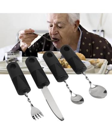 Adaptive Cutlery Set for Disabilities | Easy-Grip Dishwasher Safe Utensils for Arthritis Support - Buy Online on GoSupps.com
