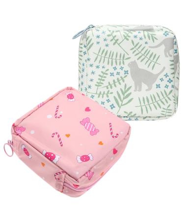 Abaodam 2nd time pocket tampon holder for daily use women-accessory delicate period pocket pocket for everyday use ladies' lord fabric sweetness student