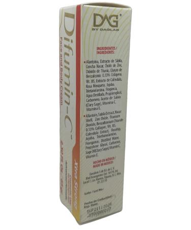 Buy Difumin-C 2.30 Fl. oz Face & Body Cream - Vitamin C Cosmetic Cream for Radiant Skin - Buy Online on GoSupps.com