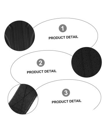 GLEAVI Adjustable Posture Brace - Hunchback Support Strap for Men & Women | Breathable Fabric 25x27cm Black - Buy Online on GoSupps.com