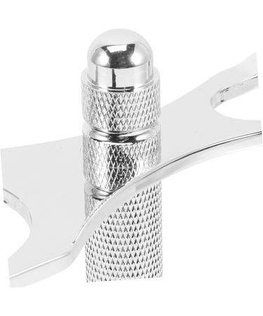 Minkissy Universal Aluminum Alloy Razor Holder Stand | Shaving Sets Organizer for Men | Durable Shaver & Brush Stand | Ideal Gift for Hair Removal - Buy Online on GoSupps.com