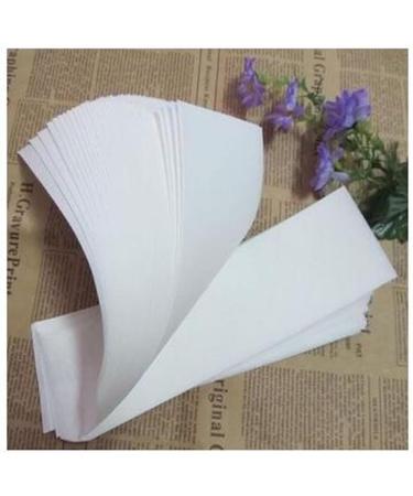 100 Pcs White Thicken Nonwovens Depilatory Paper - Honey Wax hair Removal Wax Special Paper - Buy Online on GoSupps.com