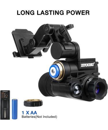 Digital Night Vision Monocular with Helmet Mount - Infrared Camcorder for Hunting & Surveillance - Photos/Videos Playback - Ideal for Wildlife Observation - Buy Online on GoSupps.com