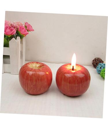 Ciieeo 12 Pcs Imitation Candle Creative Shaped Candle Creative Cake Adornment Candle Cake Decoration Candle Adornment Decorations Red Fruit - Buy Online on GoSupps.com