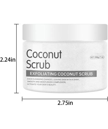 Exfoliant pour pieds et corps avec collag ne et gommage pour raffermir la cellulite et la peau gr ce au gommage corporel exfoliant nettoyage en profondeur shampooing la noix de coco et caf  - Buy Online on GoSupps.com