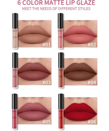 INTEROOKIE Mist Matte Liquid Lipstick Women Christmas Makeup Moisturizes & Lasts Long (02#) - Buy Online on GoSupps.com
