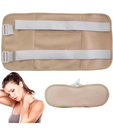 Nupaque Castor Oil Pack Wrap | Reusable Anti-Oil Leak Compress Kit for Abdominal Comfort - Buy Online on GoSupps.com