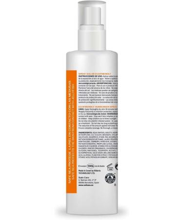  SAFE SEA SAFE SEA - Sting Sun Spray Jelly SPF 50 Vegan Formula High Water Resistance High Protection for Children Ingredients Suitable for Sensitive Skin 100 ml - Buy Online on GoSupps.com