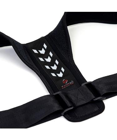 ZAHBRO Posture Corrector - Adjustable Clavicle Brace for Improved Posture and Back Pain Relief - Buy Online on GoSupps.com