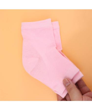 POPETPOP 2 Pairs Gel Foot Socks Men Socks Heel Socks Heel Moisturizing Socks Rough Calluses Socks Heel Protector Socks Dry Feet Socks Gel Heel Sleeves Feet Repair Socks Crack Torn Socks Man Size 1 - Buy Online on GoSupps.com