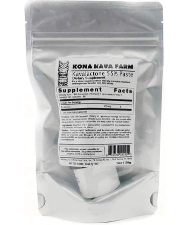 Kona Kava Farm Full Spectrum 55% Kavalactone Paste (1 oz) - Buy Online on GoSupps.com