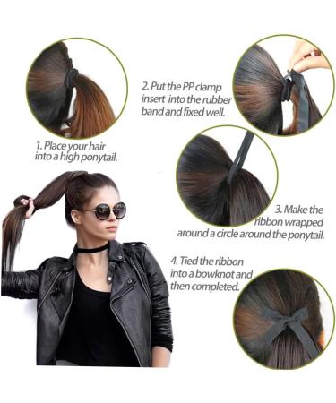 Ipetboom Long Tie Ponytail Straight Hair Extension Women Hair Extensions Hair Extensions for Braids Synthetic Straight Ponytail Extension Synthetic Ponytail Extension Ponytail Extension Wig - Buy Online on GoSupps.com