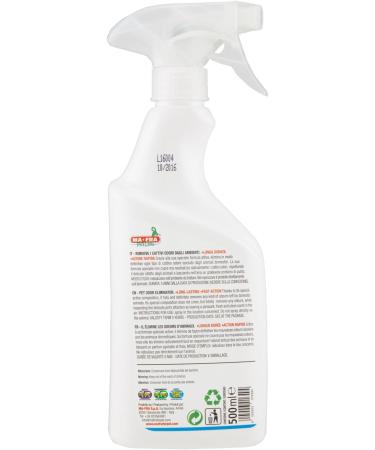 Mafra MA-FRA Odour Remover for Rooms - Long-Lasting Active Formula 500 ml | International Shipping - Buy Online on GoSupps.com