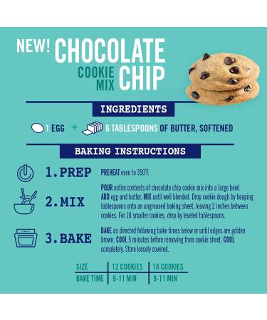 Blue Diamond Almonds Flour Gluten-Free Baking Mix - Chocolate Chip Cookie 10 Oz - Buy Online on GoSupps.com