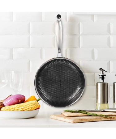 KANWANN Household Frying Pan 28cm 304 Stainless Steel Egg Cooking Frying Pan Pot Kitchen Utensils As the Picture Shows - Buy Online on GoSupps.com