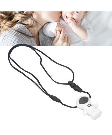 Silicone Chew Pendant Necklace for Autism ADHD Baby Nursing - Light Gray - Buy Online on GoSupps.com