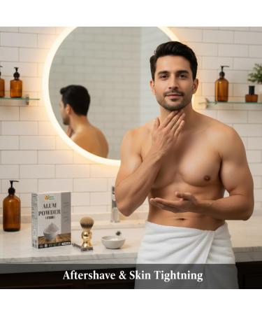 Herbs Botanica Alum Powder Potassium Alum Fitkari Granulated Powder Natural and Pure 2 oz No Additives Multi-Use Baking & Household Essential Pure - Buy Online on GoSupps.com