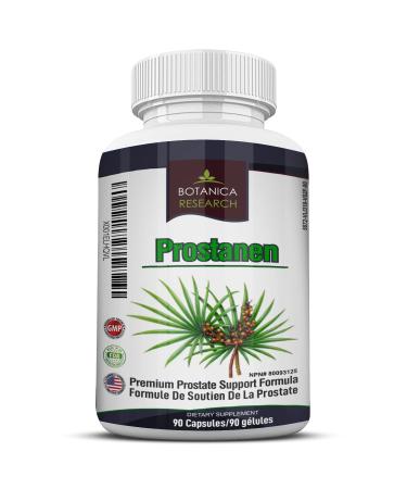 Prostanen: Premium Prostate Support Formula with Endocrine Care Complex with Saw Palmetto Extract Selenium Zinc Cats Claw Graviola Leaf Complete Health Supplement 90 Capsule Pills