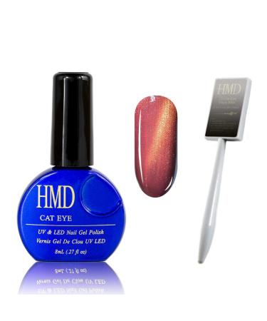 Canada HMD Soak Off UV LED Gel Nails Polish 3D Cat Eye gel coat with Magic stick (C) (015)