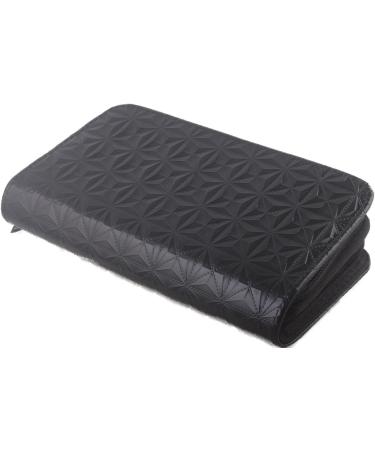 Salon Hair Tools Bag - Black PU Leather Hairdresser Scissors Pouch - Buy Online on GoSupps.com