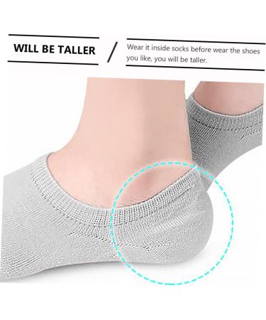 FRCOLOR Heel Cover Set - White Formal Wear Protection Pad for Men | 9.4x6.2x3cm - International Shipping - Buy Online on GoSupps.com