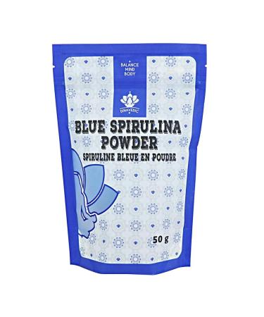 Dinavedic Blue Spirulina Powder - 50 g (1.76 oz) | All Natural Superfood No Additives No Seaweed Taste