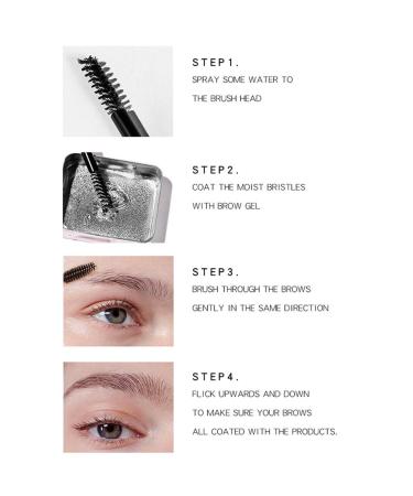 14g Eyebrow Shaping Soap | Long Lasting Eyebrow Styling Gel & Wax for Men & Women - Perfect Eyebrow Pigments & Brush Included - Buy Online on GoSupps.com
