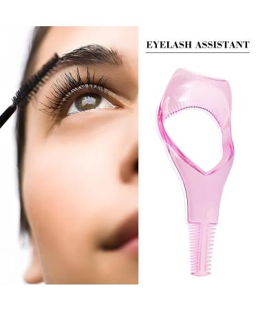 3-Piece Mascara Shield Guard Set | Lash Buddy Eyelash Tool & Applicator for Perfect Makeup | Pink & Blue - Buy Online on GoSupps.com