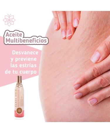 Class Gold Cosmetics Multibenefit Oil for Healthy Skin, Nails, and Hair - 120 mL - Buy Online on GoSupps.com