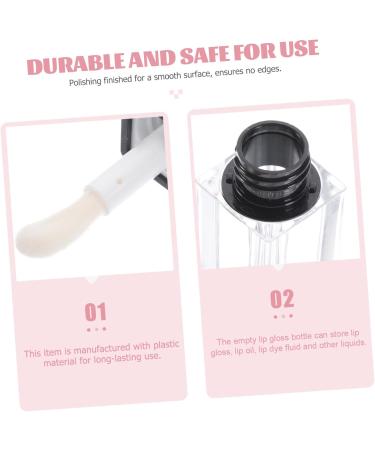 Homoyoyo 12 Pi ces Tube de Brillant L vres Vide Rechargeable pour Femmes et Filles Flacon Transparent Kit de Remplissage DIY sans Fuite - Buy Online on GoSupps.com