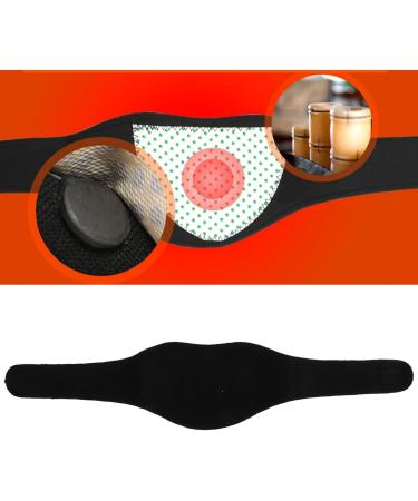 SPYMINNPOO Neck Support Brace - 2 Pack Self-Heating Magnetic Care for Warm Comfort - Ideal for Pain Relief - Black - Buy Online on GoSupps.com
