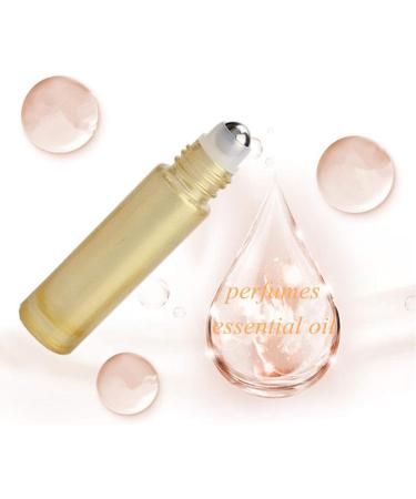 Yalbdopo 6Pcs 10ml Essential Oil Roller Bottles Refillable Glass Roll on Bottles with Stainless Steel Roller Ball & Gold Lids & Bottle Opener Perfect for Aromatherapy Essential Oils Fragrance - Buy Online on GoSupps.com