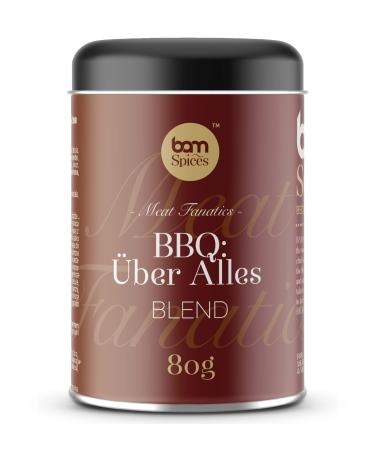 BAM BBQ Über Alles, Spice Mix for Meat and Vegetables, Seasoning Mix, 80 g