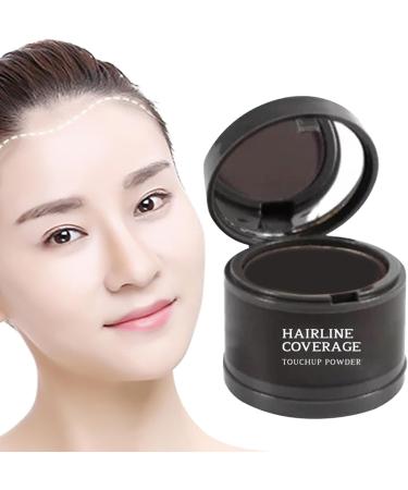 Hairline Shadow Powder Instant Sweatproof Hairline Eyeshadow with Mirror Quick Cover Grey Hair Root Concealer Eyebrows and Beard Root Hair Root Repair Black - Buy Online on GoSupps.com