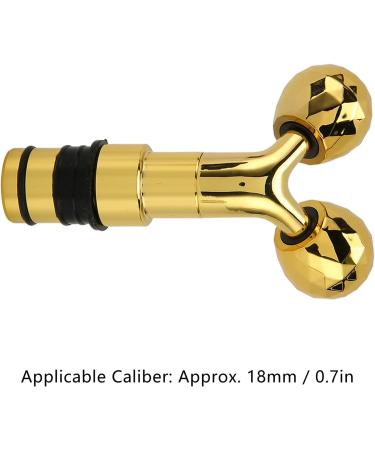 Fascia Gun Massage Head - Metal Double Attachment for V Face & Muscle Relief | Best Fascia Gun Roller - Buy Online on GoSupps.com