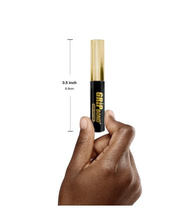 Buy EBIN NEW YORK Grip Bond Eyelash Adhesive Glue - Fast-Drying Volume Enhancing Latex-Free | Brush Type Black Peptide - Buy Online on GoSupps.com