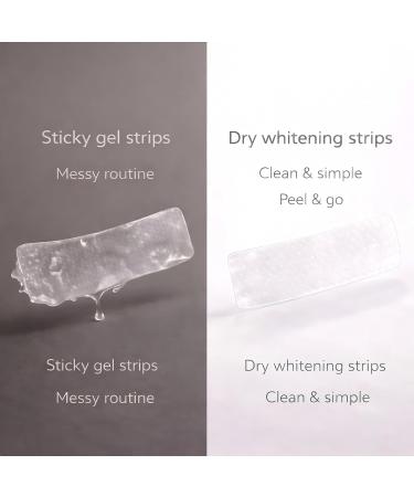 Callsmile Teeth Whitening Strips for Sensitive Teeth & First-Time Users No-Residue Dry Strips, 16 Treatments, 6% Hydrogen Peroxide, Mint & Sea Salt 32 Count (Pack of 1) - Buy Online on GoSupps.com